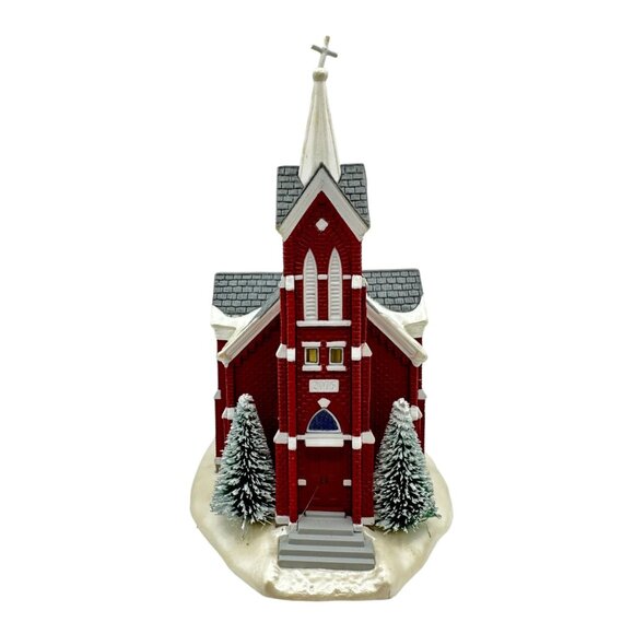 Hallmark Keepsake Central Tower Church Magic Collectors Series 2005 MISSING CORD - Picture 2 of 13
